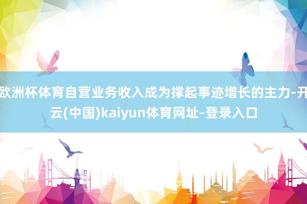欧洲杯体育自营业务收入成为撑起事迹增长的主力-开云(中国)kaiyun体育网址-登录入口