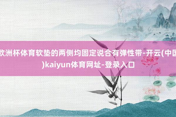 欧洲杯体育软垫的两侧均固定说合有弹性带-开云(中国)kaiyun体育网址-登录入口